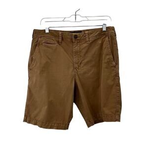 American Eagle Outfitters Extreme Flex Shorts 32 Men Khaki Tan Chino